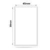 NIIMBOT B1 B21 B3S B4  45X80MM -95  WHITE LABELS