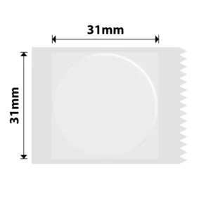NIIMBOT B1 B21 B3S B4 31X31MM – 210 TRANSPARENT ROUND LABELS