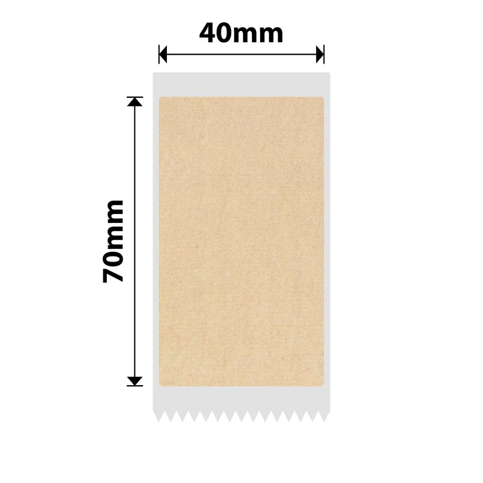 NIIMBOT B1 B21 B3S B4 40X70MM -105 KRAFT LABELS