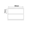 NIIMBOT B1 B21 B3S B4 50X15MM/2R -460 WHITE LABELS