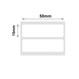 NIIMBOT B1 B21 B3S B4 50X15MM/2R -460 WHITE LABELS