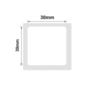 NIIMBOT B1 B21 B3S B4 30X30MM-230 WHITE LABELS