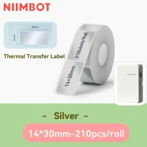 Niimbot Thermal Transfer Labels N1 ES14x30-210 Silver