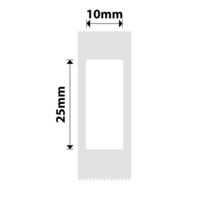NIIMBOT B18/N1 EW10X25mm 220 Labels Per Roll White
