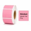NIIMBOT K3 50x40mm Pink Labels