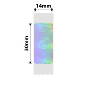 NIIMBOT B18 / N1 14x30mm-190 Silver Hologram Labels