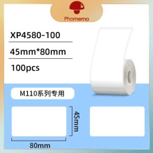 Phomemo xp 4580-100 White Square Label