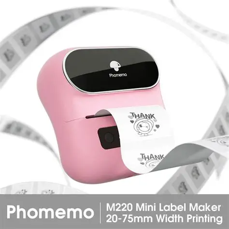 Phomemo M220 Portable Bluetooth Thermal Label Printer - Image 2