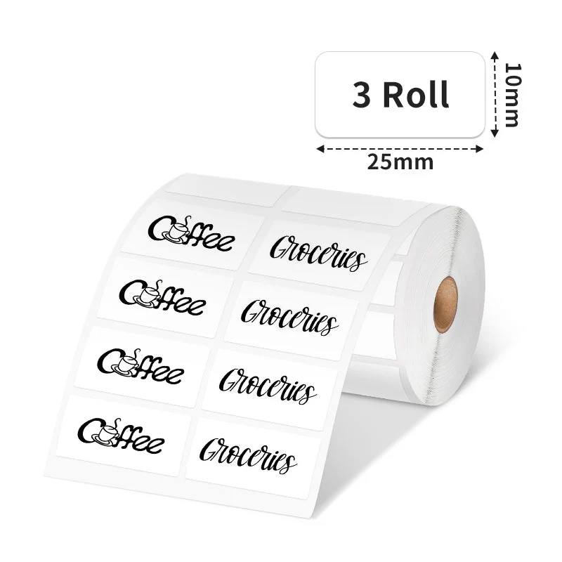 Phomemo XP2510-600 White Thermal Labels
