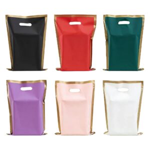 Handle Plastic HDPE Shopping Bags with Valve Sealing Multi-Color Patterns