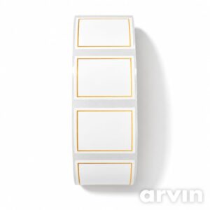Niimbot Series B Thermal Label Roll 45x35mm – 200 Labels Gold Cadre